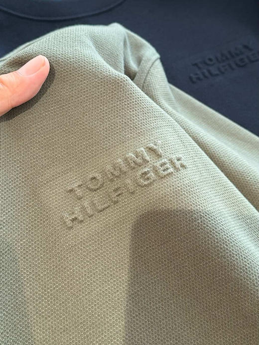 纯原Tommy 25男纯棉圆领卫衣101004 商品图4