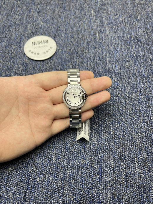 卡地亚蓝气球28mm系列钻圈款 蓝气球小号款 女士腕表 商品图8