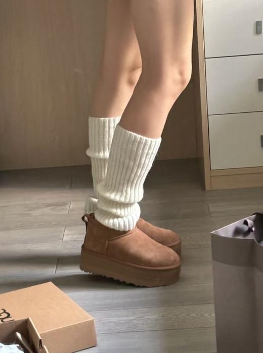 【只可换码 不退货】UGG/5CM  厚底mini雪地靴/ 周冬雨同款雪地鞋（XR） 商品图6