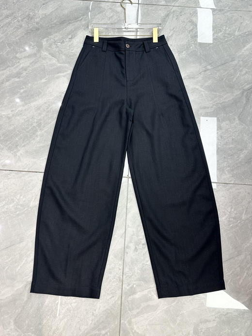 正品KLN秋款设计感气质高腰显瘦弯刀裤休闲裤 商品图1