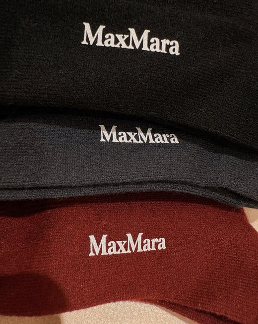 紫盒𝐦𝐚𝐱纯羊毛袜一盒3双101106 商品图4