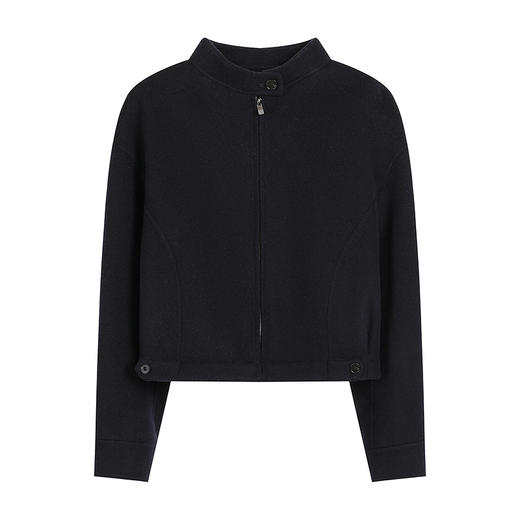 NEELLY纳俪商场同款冬季新款时尚通勤短外套女休闲廓形双面呢大衣N25101N01012 商品图3