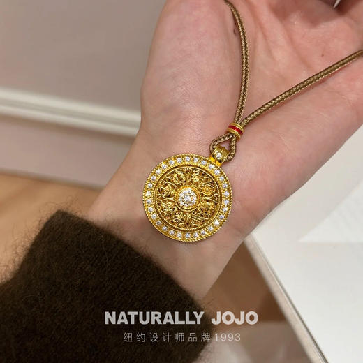 优选丨JOJO沙金系列 手镯/戒指/项链/耳环  国风设计质感高级 商品图0