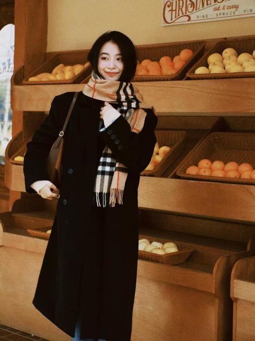 专柜流出Bur重磅经典款山羊绒围巾男女同款 商品图13