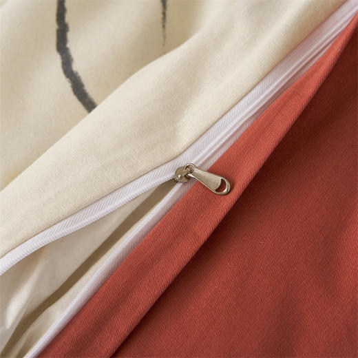 多喜爱 美眠康 奢适级全棉磨毛四件套 浅浅花样｜【高支高密面料】【法式水墨晕染】【全棉套件】 商品图10