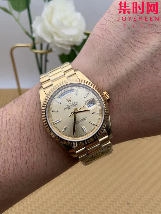 CBD配重版 V9升级版 重量200克+ 劳力士星期日历型系列 日志40mm 黄冰糖DD 商品图5