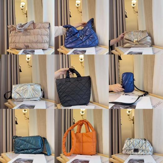 超时髦电光多巴胺 配羽绒服专属 出口欧洲宁波外贸公司包包样品/ 尾货 合集·第五组 商品图0