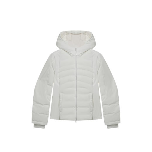 N°28 2025秋冬新款设计师纯色拉链连帽休闲羽绒服8955A1Y861 商品图1