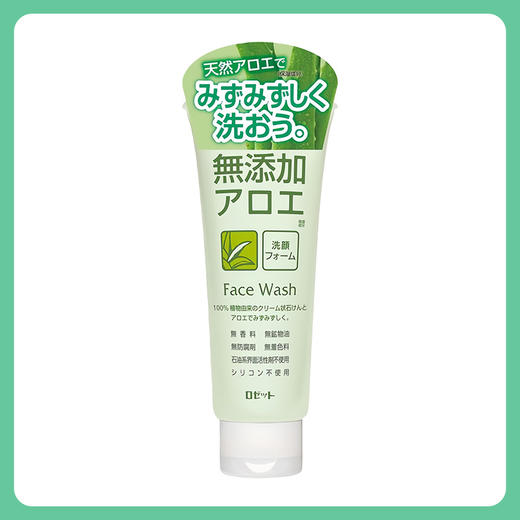 露姬婷（ROSETTE）无添加芦荟泡沫洁面 140g【BS】 商品图1