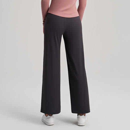 跃牌【安琪拉系列】瑜伽裤阔腿裤高腰休闲直筒显瘦宽松直筒垂感瑜伽长裤CK-5117 商品图2