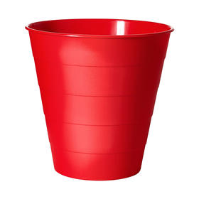 聚便利 X IKEA FNISS 芬尼斯 垃圾桶，红色，10 公升