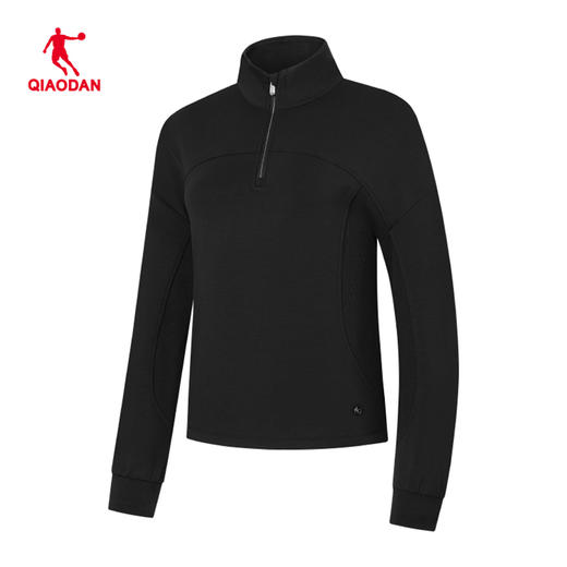乔丹QIAODAN女运动2025秋半拉链套头衫QDEWD2253322 商品图0