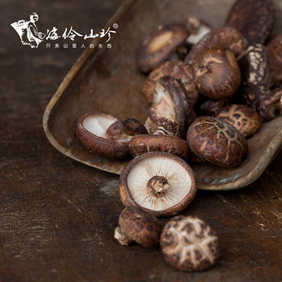 【海伶山珍】段木花菇250g 农家干货肉厚煲汤四川特产 商品图1