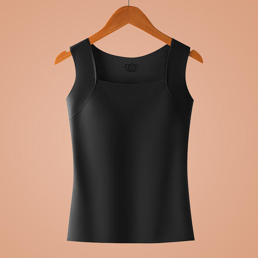 【显瘦又保暖】秋冬打底云朵肌底衣  10A抗菌无痕裸感免穿文胸显瘦打 底保暖背心 商品图5