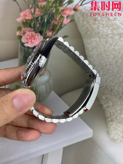 劳力士 VS日志41系列 VS日志V2版 薄荷绿 男士腕表 丹东3235机 五珠带 表径41mm 商品图3