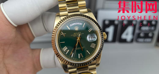 CBD配重版 V9升级版 重量200克+ 劳力士星期日历型系列 日志40mm 绿罗马DD 商品图0