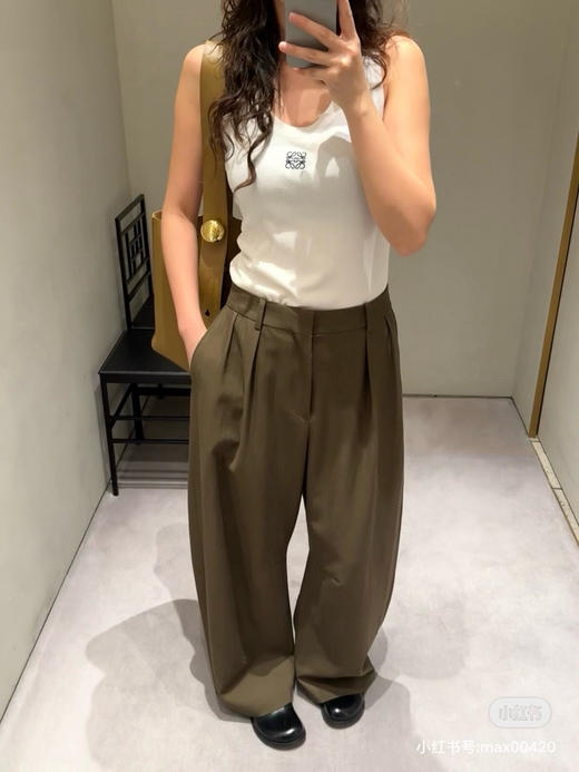 1011-5 圆正 lew 斜纹羊毛弯刀裤 167/135穿38，超过135估计腰围紧张 商品图12