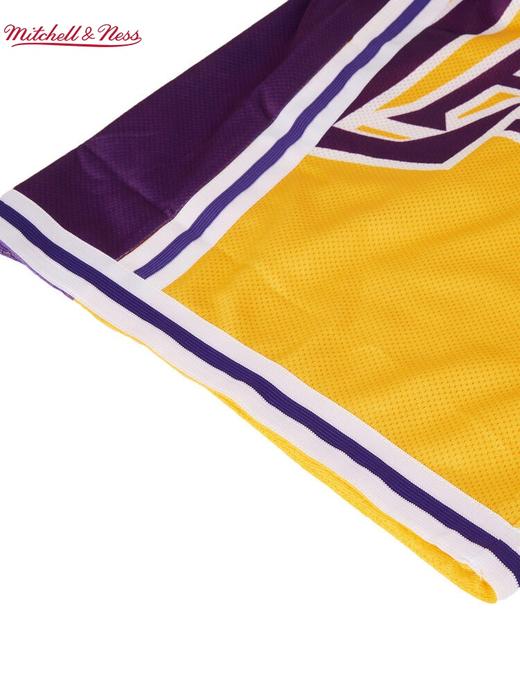 Mitchell&ness 洛杉矶湖人黄色JUSTDON联名球裤 商品图3