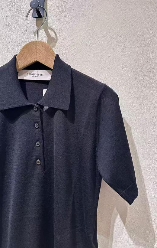 女款短袖针织polo衫 商品图2
