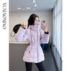 余潇潇【滑雪总动员】时尚百搭三防正肩90白鹅绒立领显瘦收腰羽绒服 商品缩略图0