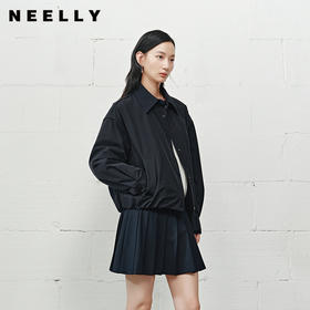 NEELLY纳俪商场同款冬季新款休闲通勤短款羽绒服女百搭时尚外套N25101L01016