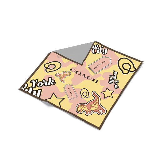 COACH-HZB COACH 蔻驰日常化妆布【两种颜色随机发】约42*45CM 商品图1