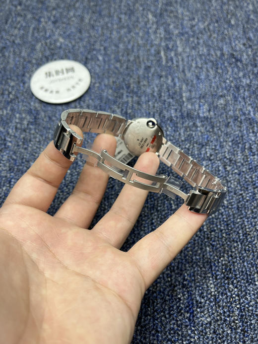 卡地亚蓝气球28mm系列钻圈款 蓝气球小号款 女士腕表 商品图7