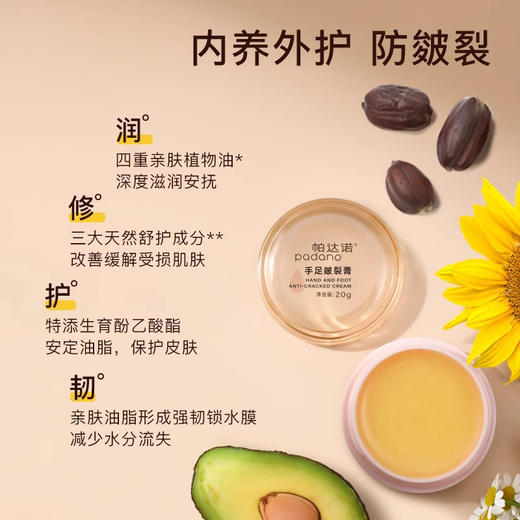 优选丨帕达诺手足皴裂膏/凝露  母婴秋冬爆款深层滋润四季皆可用 商品图7
