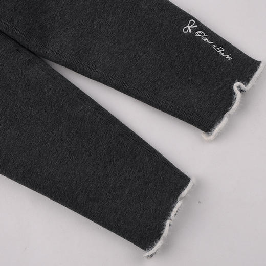 棉果果冬季新品女童复合奥利绒保暖加厚复合绒紧身裤M422206425740 商品图3