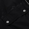 NEELLY纳俪商场同款冬季新款PU羽绒服马甲女黑色圆领宽松保暖外套N25104D04579 商品缩略图2