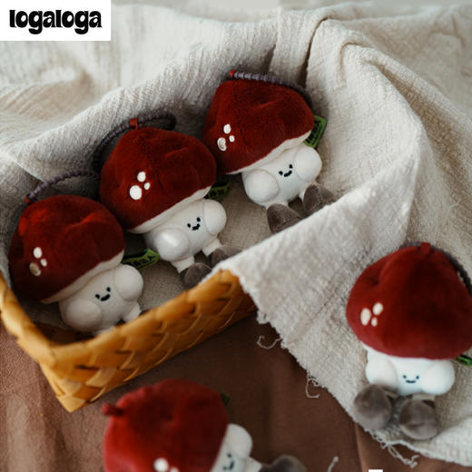 logaloga 菜园滚滚 蔬菜系列 毛绒玩具 商品图1