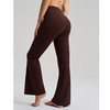 跃牌【安琪拉系列】新款长裤高腰瑜伽裤喇叭裤女提臀显瘦裸感抗菌塑型微喇裤CK-5060 商品缩略图2