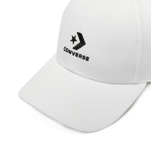 【云粉节】【4折】7楼CONVERSE匡威 白色男女同款星箭棒球帽10022130-A02 吊牌价149惊爆价59 商品图3