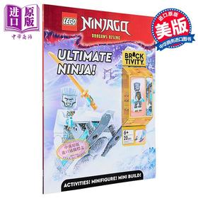 预售 【中商原版】乐高人仔活动书 忍者 终极忍者 Lego Ninjago Ultimate Ninja 英文原版 Ameet Publishing