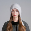 卡蒙绵羊毛护耳针织帽毛线帽女修饰脸型显脸小时尚百搭秋冬新款KM-9598 商品缩略图8