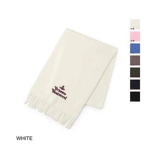 糯叽叽的手感，山羊绒大流苏围巾。重工刺绣刺绣长条围巾C101168 商品图6