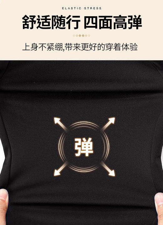 【专柜同款】罗蒙秋冬黑科技高强力纤维商务休闲西裤 宽松高腰直筒裤 免烫抗皱垂顺弹力西裤3320 商品图2