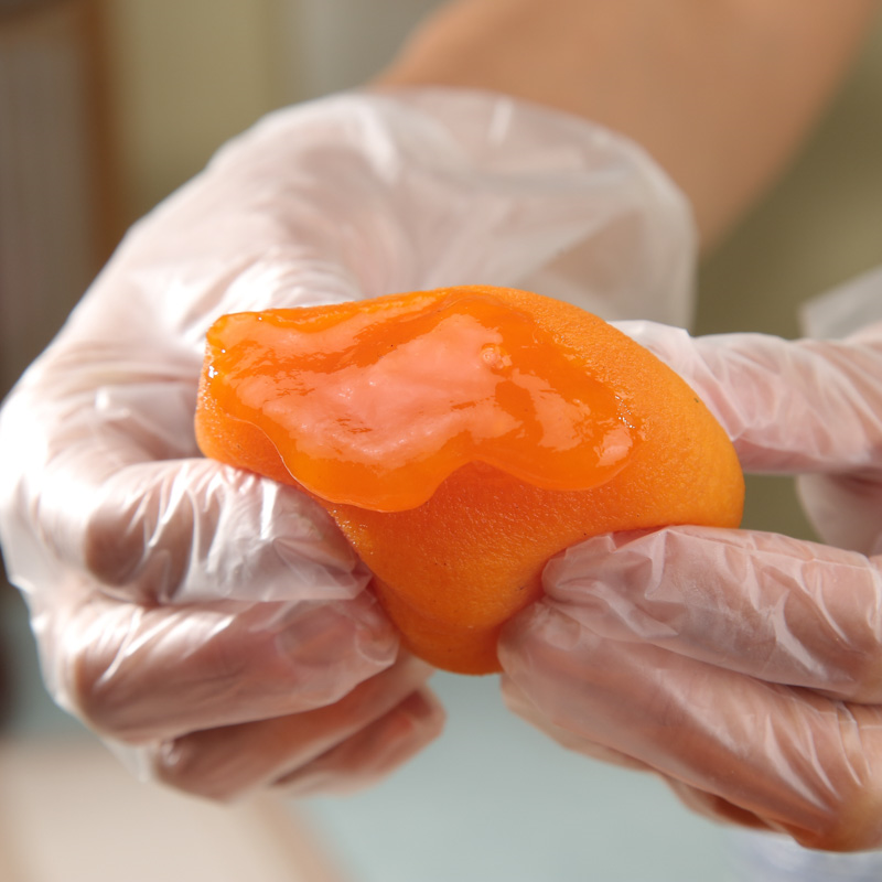 【长在树上的“冰淇淋”】 限定尝鲜 一口爆浆 | 陕西富平糯叽叽冰柿 无添加季节限定 柿子水果零食 500g/盒 [请注意冷冻保存]