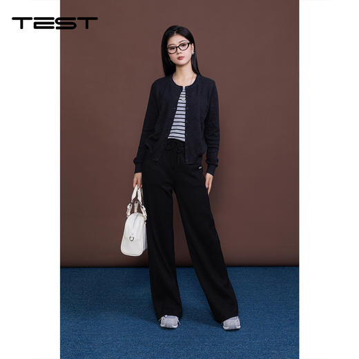 冬上新简约百搭纯色显瘦毛衣1254011 商品图4