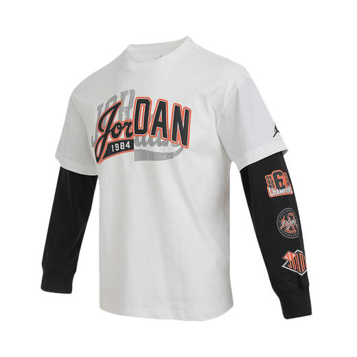 【ROOKIE】NIKE耐克大童运动休闲长袖T恤JD2532034GS-001 商品图0