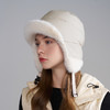 卡蒙白鸭绒加厚毛绒雷锋帽东北防风防寒保暖三防面料护耳飞行帽KM-5330 商品缩略图5