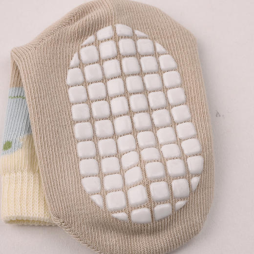 棉果果商场专柜同款儿童袜子女童宝宝袜可爱舒适四季中长款地板袜3双装 商品图3