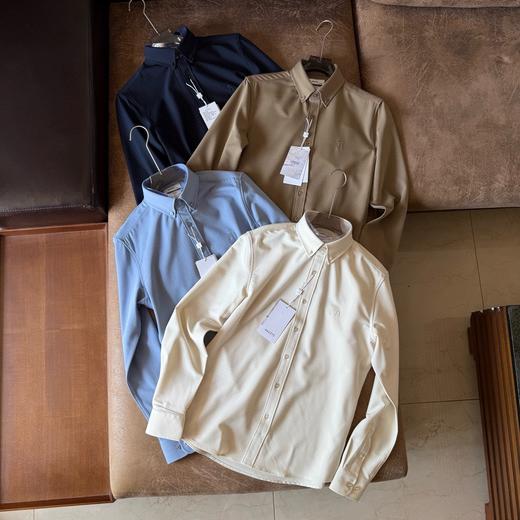 万年好口碑 人手3件！Hazzys哈吉斯男士羊毛混纺衬衫2025冬季新款休闲上衣 商品图0