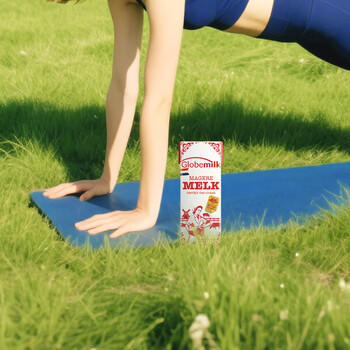 荷高（Globemilk）荷兰原装进口3.8优蛋白脱脂纯牛奶200ml*24高钙0脂肪早餐整箱送礼 /水饮冲调 /常温奶 /基础牛奶 商品图6