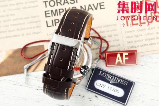 AF浪琴名匠3点历系列 名匠34mm 名匠女款 自动机械 女士腕表 商品图8