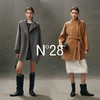 N°28 翻领羊毛呢大衣女秋冬2025新款系带收腰呢子外套8855A1D617 商品缩略图4