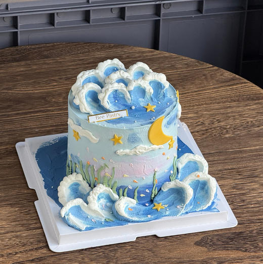 海浪蛋糕B款 （加高） 商品图1