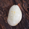【天然正品】天然新疆料细腻雕佛公松树（平安长寿）和田玉手把件摆件两用款210925NJS26 现售价：2980 商品缩略图4