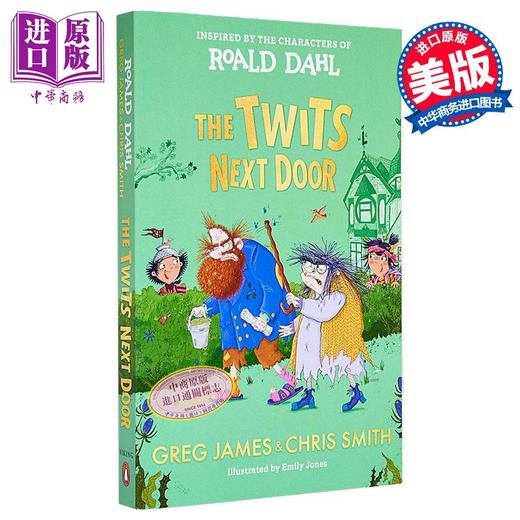 【中商原版】蠢特夫妇 邻居一家 罗尔德 达尔 The Twits Next Door 英文原版 Greg James 商品图0