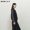NEELLY纳俪商场同款冬季新款通勤百搭毛呢马甲女简约休闲舒适上衣N25101D01017 商品缩略图0
